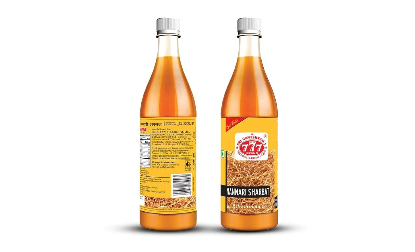 777 Nannari Sharbat 750ml