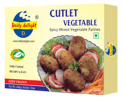 Daily Delight Vegetable Cutlet 454g
