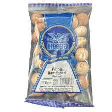 Heera Whole Raw Supari 300g