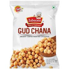 Jabsons Roasted Gud Chana 150g