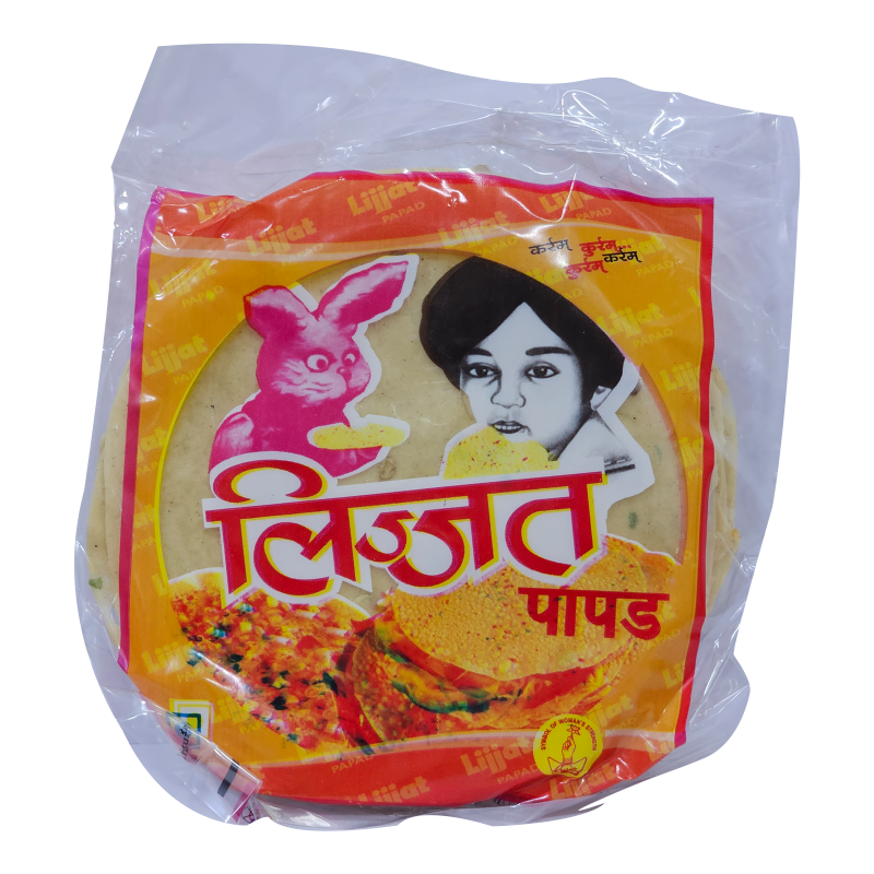 Lijjat Garlic Papad 200g