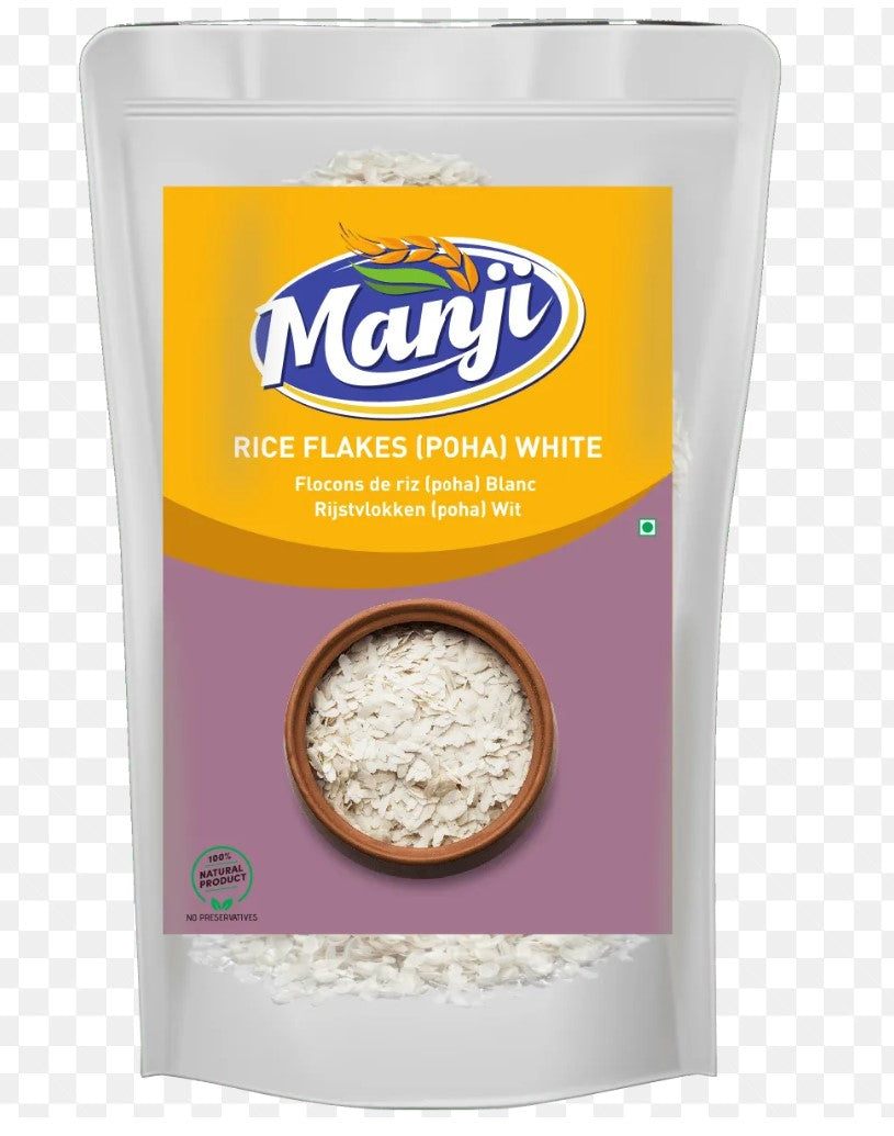 Manji White Rice Flakes (Poha)