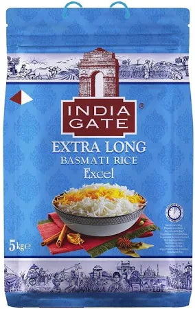 India Gate Extra Long Basmati (Excel) 5kg