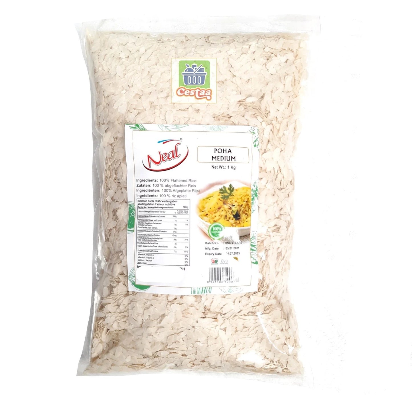 Neal Rice Flakes Medium 1kg