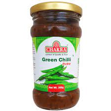 Chakra Green Chilli Pickle 300g