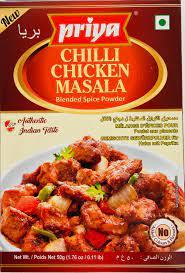 Priya Chilli Chicken Masala 50g