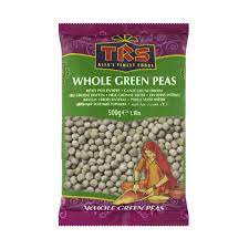 TRS WHOLE GREEN PEAS 500g