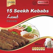 Crown Punjabi Lamb Seekh Kebabs 900g (15P)