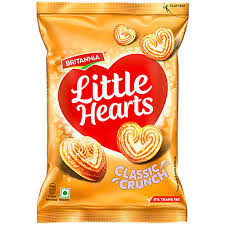 Britannia little hearts 75g