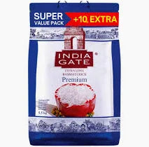 India Gate Premium Basmati Rice (10%EXTRA)