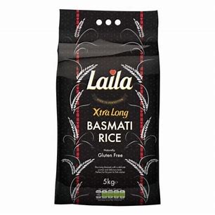 Laila Basmati Rice Extra Long (Black)