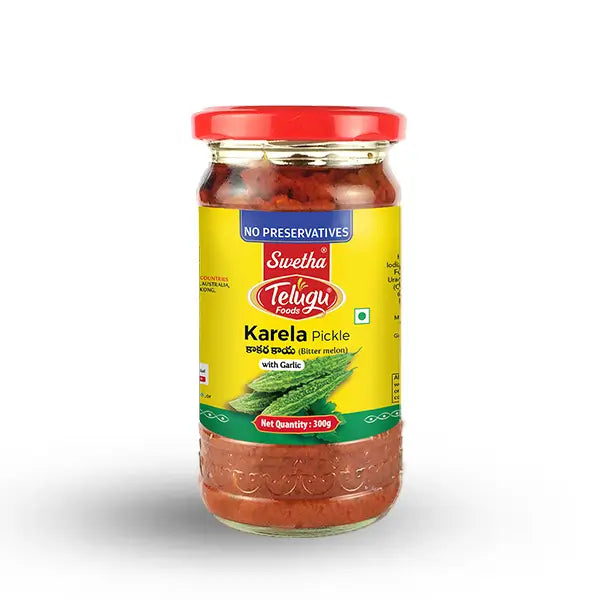 Telugu Foods Karela Pickle 300g